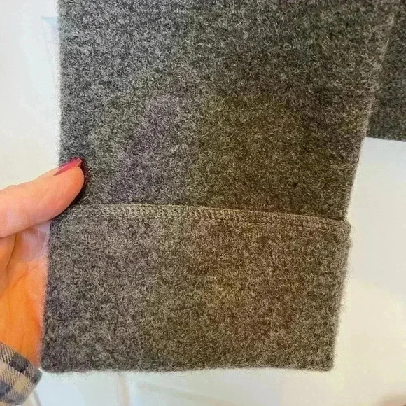 Ann Taylor button down Jacket size S with hood gray in good used condition - Picture 4 of 8